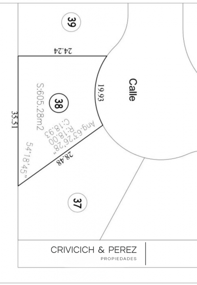 Lote en venta- Las Prunas 