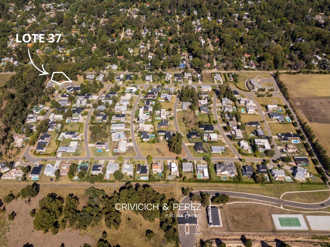 Lote en venta Barrio Cerrado - Las Prunas 