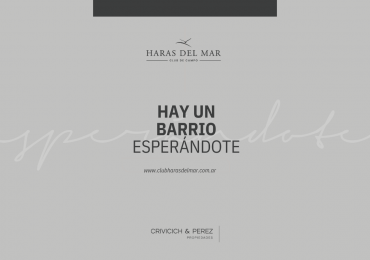 Lote en venta Club de Campo Haras del Mar