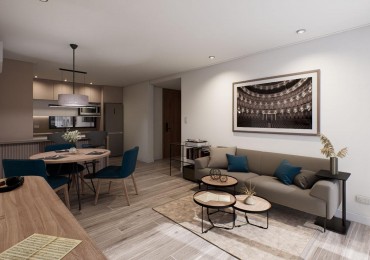 Departamento 2 ambientes en venta zona Guemes con cochera